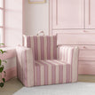 Trimmed Stripe in Mauve