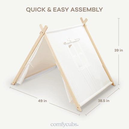 Kids Play Tent - Indoor Kids Tent - Cotton Canvas