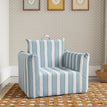 Trimmed Stripe in Cloudless