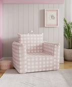 Gingham in Mauve