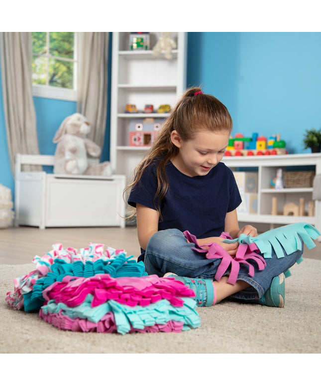 Created by Me!™ Heart Fleece Blanket No-Sew Craft Kit