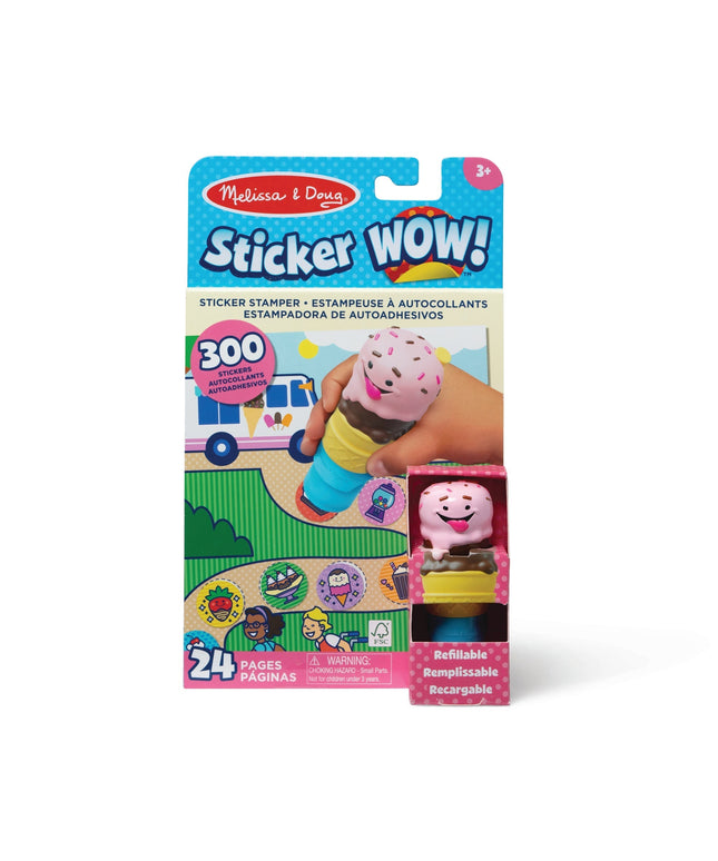 Sticker WOW!™ Activity Pad & Sticker Stamper - Ice Cream