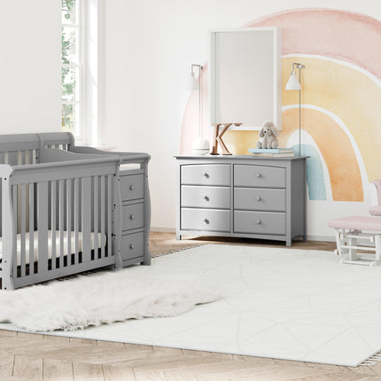 Storkcraft® Portofino 5-in-1 Convertible Crib & Changer