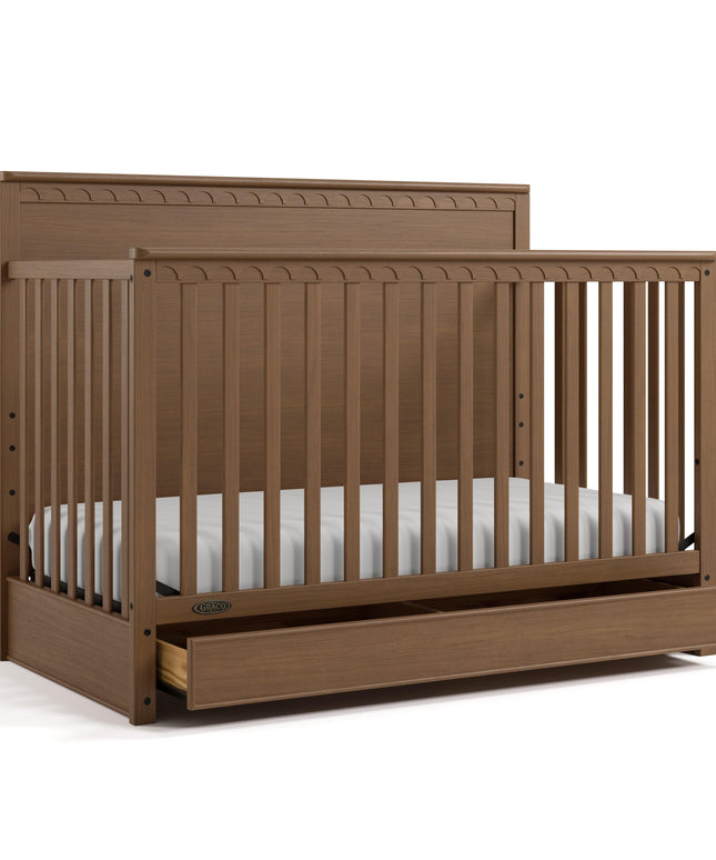 Graco® Sasha™ 5-in-1 Convertible Crib with Drawer