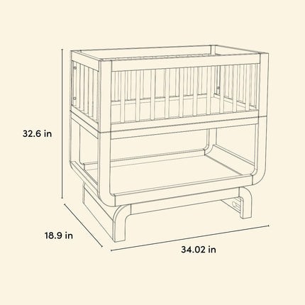 Storkcraft® Santorini® Deluxe Convertible Bassinet