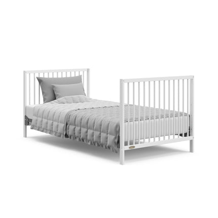 Graco® Teddi® 4-in-1 Convertible Mini Crib with Bonus Water-Resistant Mattress
