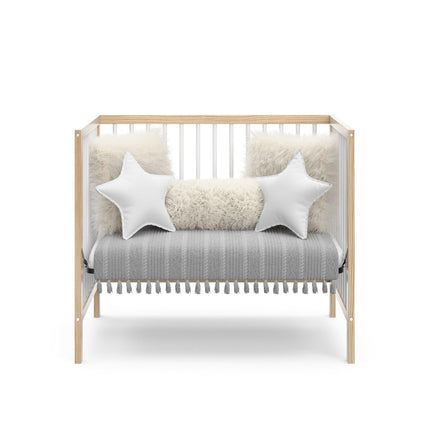 Graco® Teddi® 4-in-1 Convertible Mini Crib with Bonus Water-Resistant Mattress