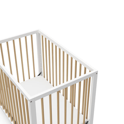 Graco® Teddi® 4-in-1 Convertible Mini Crib with Bonus Water-Resistant Mattress