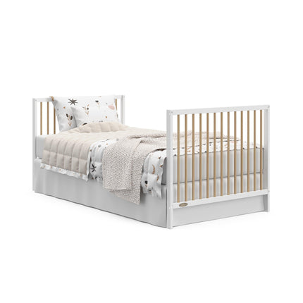 Graco® Teddi® 4-in-1 Convertible Mini Crib with Bonus Water-Resistant Mattress