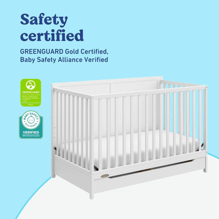 Graco® Melrose® 5-in-1 Convertible Crib with Drawer