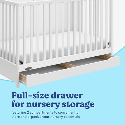 Graco® Melrose® 5-in-1 Convertible Crib with Drawer