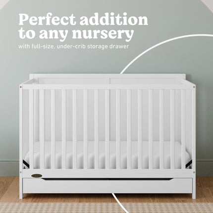 Graco® Melrose® 5-in-1 Convertible Crib with Drawer