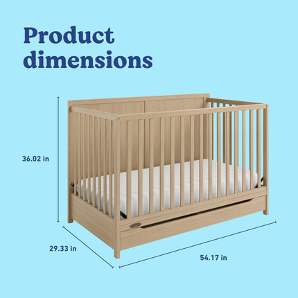 Graco® Melrose® 5-in-1 Convertible Crib with Drawer