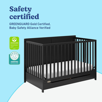 Graco® Melrose® 5-in-1 Convertible Crib with Drawer