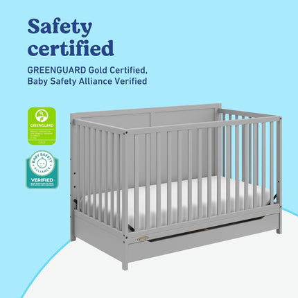 Graco® Melrose® 5-in-1 Convertible Crib with Drawer