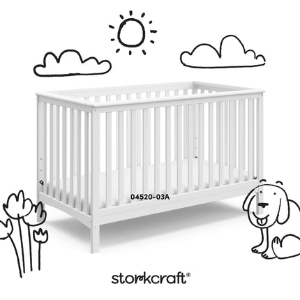 Storkcraft® Hillcrest 4-in-1 Convertible Crib