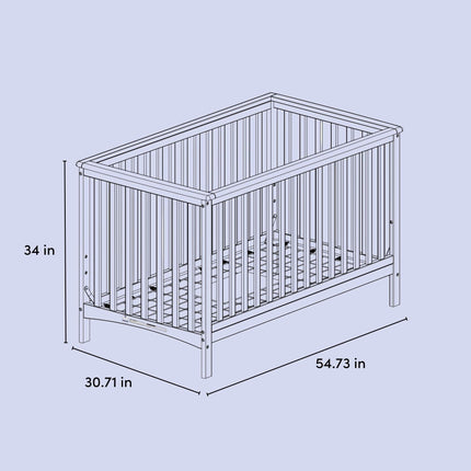 Storkcraft® Hillcrest 4-in-1 Convertible Crib