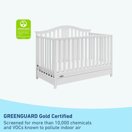 Graco® Solano® 4-in-1 Convertible Crib with Drawer
