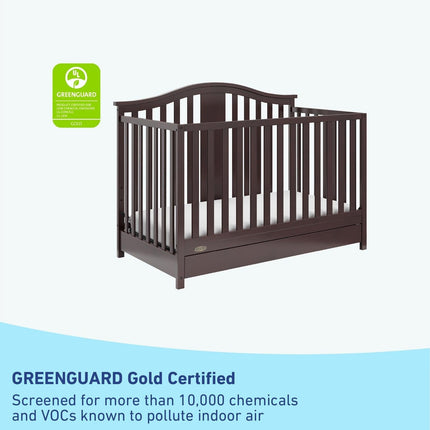 Graco® Solano® 4-in-1 Convertible Crib with Drawer