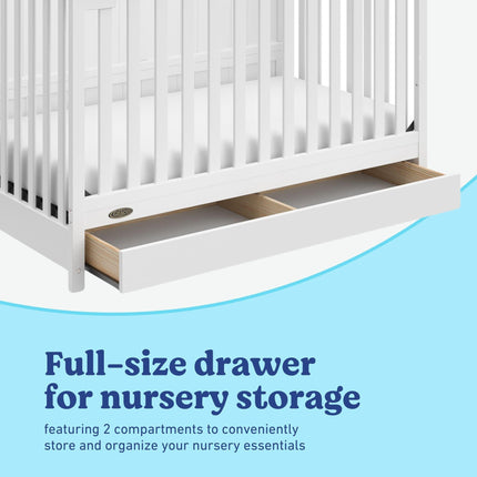 Graco® Hadley 5-in-1 Convertible Crib with Drawer