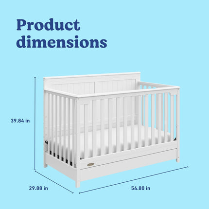 Graco® Hadley 5-in-1 Convertible Crib with Drawer
