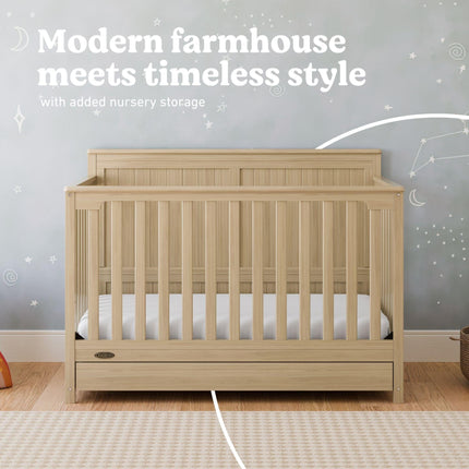 Graco® Hadley 5-in-1 Convertible Crib with Drawer