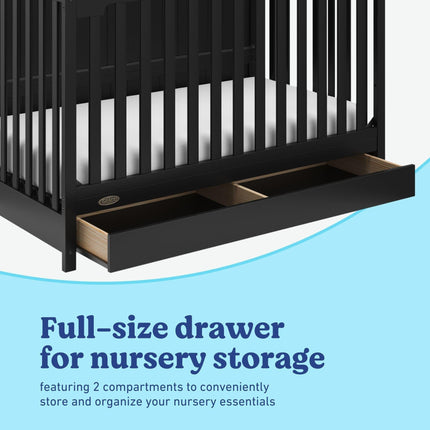 Graco® Hadley 5-in-1 Convertible Crib with Drawer