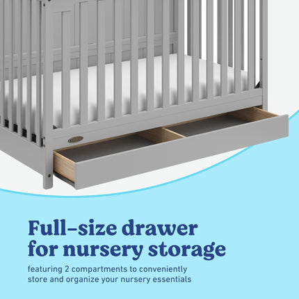 Graco® Hadley 5-in-1 Convertible Crib with Drawer