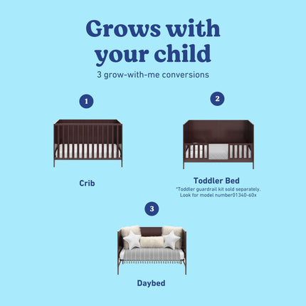 Graco® Theo 3-in-1 Convertible Crib