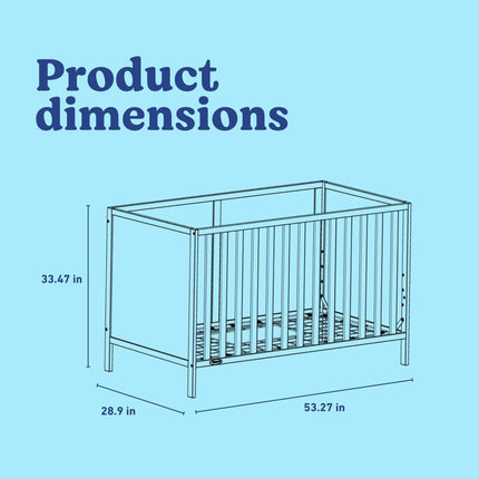 Graco® Theo 3-in-1 Convertible Crib
