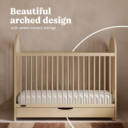 Graco® Olivia® 3-in-1 Convertible Crib with Drawer