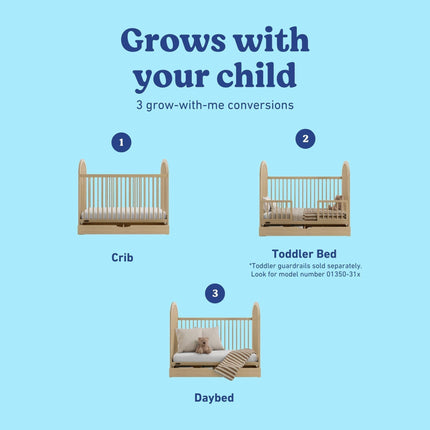 Graco® Olivia® 3-in-1 Convertible Crib with Drawer