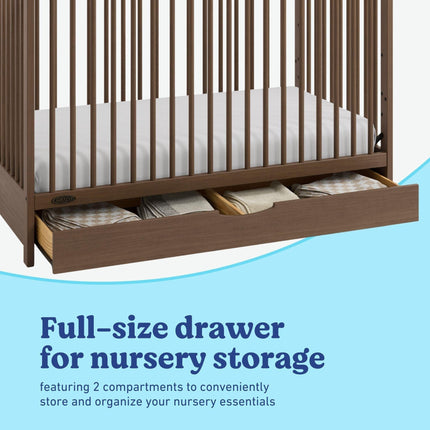 Graco® Olivia® 3-in-1 Convertible Crib with Drawer
