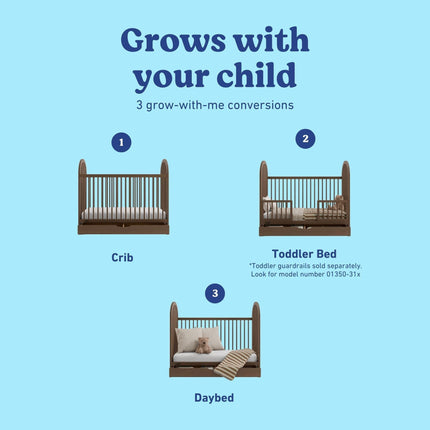 Graco® Olivia® 3-in-1 Convertible Crib with Drawer