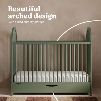 Graco® Olivia® 3-in-1 Convertible Crib with Drawer