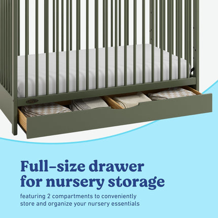Graco® Olivia® 3-in-1 Convertible Crib with Drawer