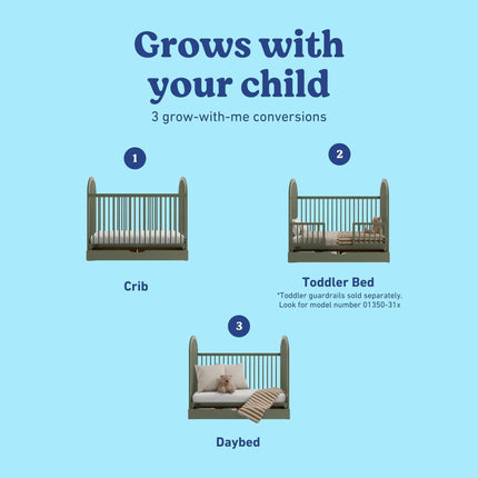 Graco® Olivia® 3-in-1 Convertible Crib with Drawer