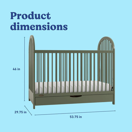 Graco® Olivia® 3-in-1 Convertible Crib with Drawer
