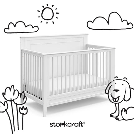 Storkcraft® Solstice 5-in-1 Convertible Crib
