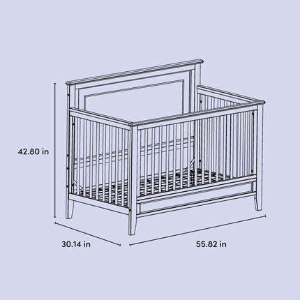 Storkcraft® Solstice 5-in-1 Convertible Crib