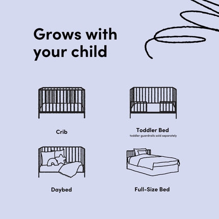 Storkcraft® Solstice 5-in-1 Convertible Crib