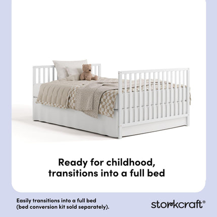 Storkcraft® Morningside® 5-in-1 Convertible Crib