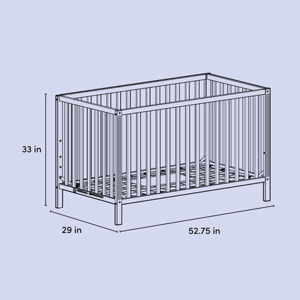 Storkcraft® Morningside® 5-in-1 Convertible Crib