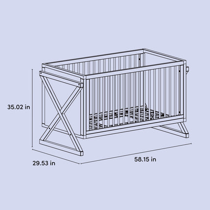 Storkcraft® Equinox 3-in-1 Convertible Crib