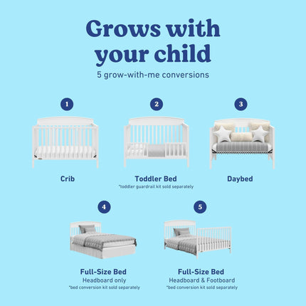 Graco® Benton 5-in-1 Convertible Crib