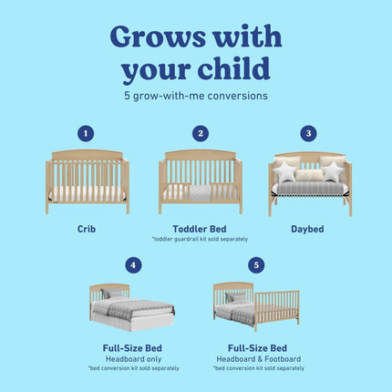 Graco® Benton 5-in-1 Convertible Crib