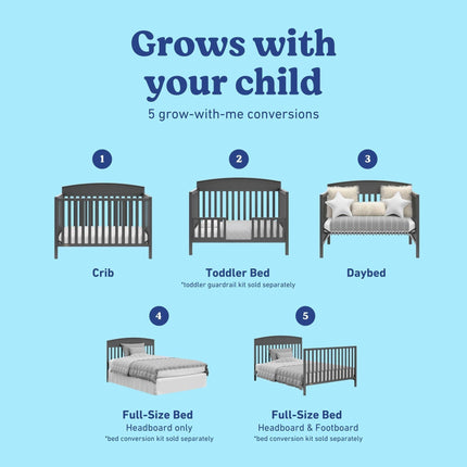 Graco® Benton 5-in-1 Convertible Crib