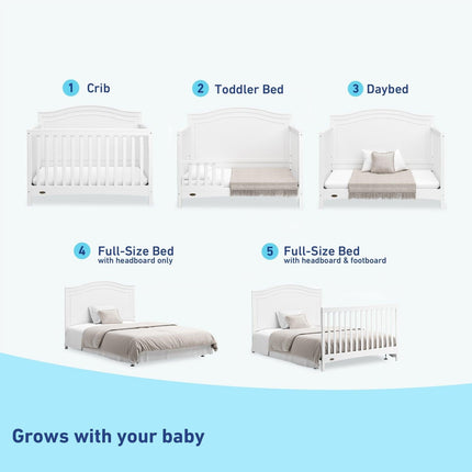 Graco® Paris 4-in-1 Convertible Crib