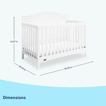 Graco® Paris 4-in-1 Convertible Crib