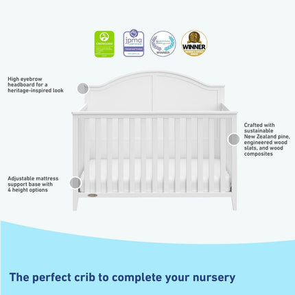 Graco® Wilfred 5-in-1 Convertible Crib